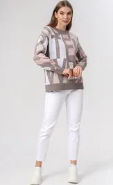 Jumper BONADI BS18 kapuchino