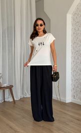 Костюм Dilana Vip 2139 молочный/черный