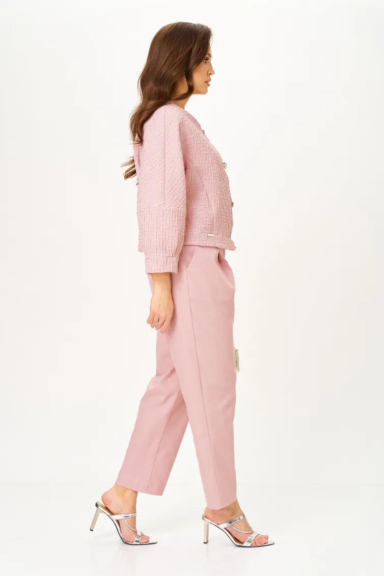 Костюм Michel Chic арт. 1450 жемчужно-розовый