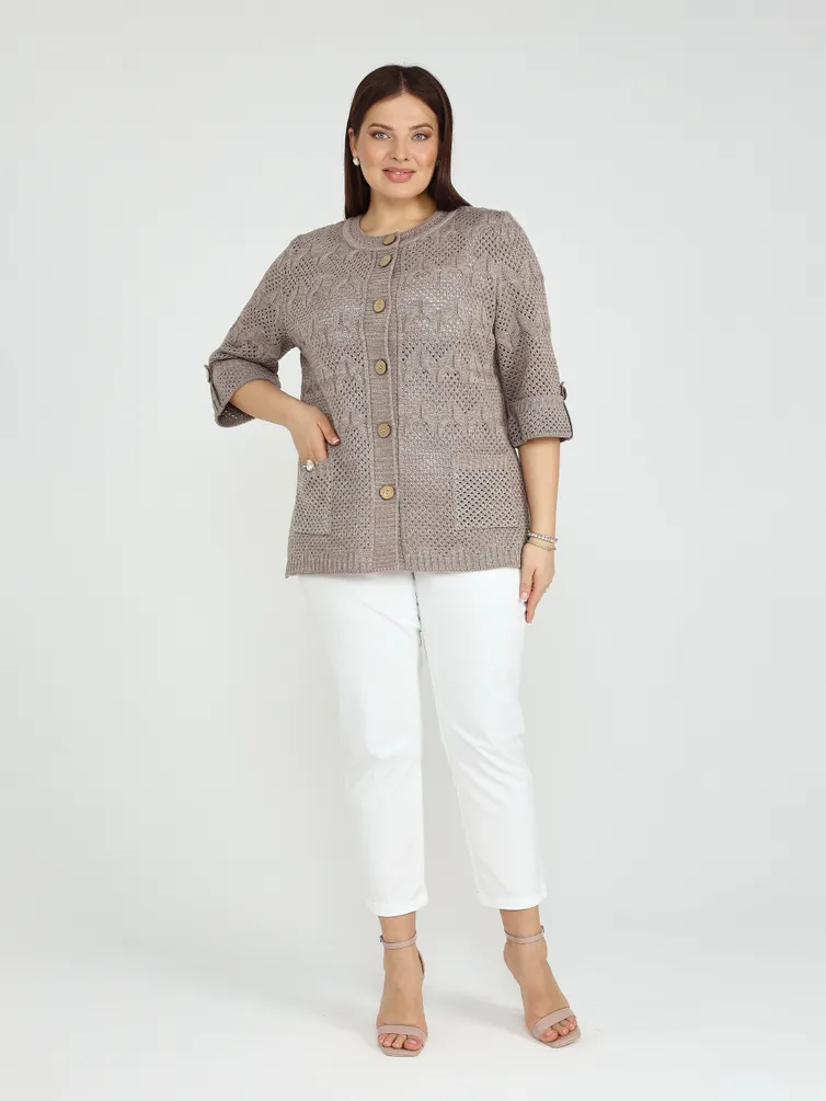 Sweter BONADI #2187 kapuchino