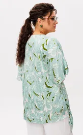 Блуза Anelli Laurel 1606 мятный танец