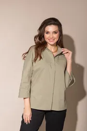 Bluzka MiSlana #6843 oliv