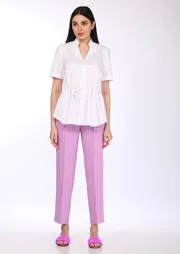 Zestaw Vilena-fashion #806 belyj+rozovyj