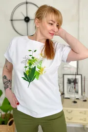 Koszulka Rumoda #2206 belyj