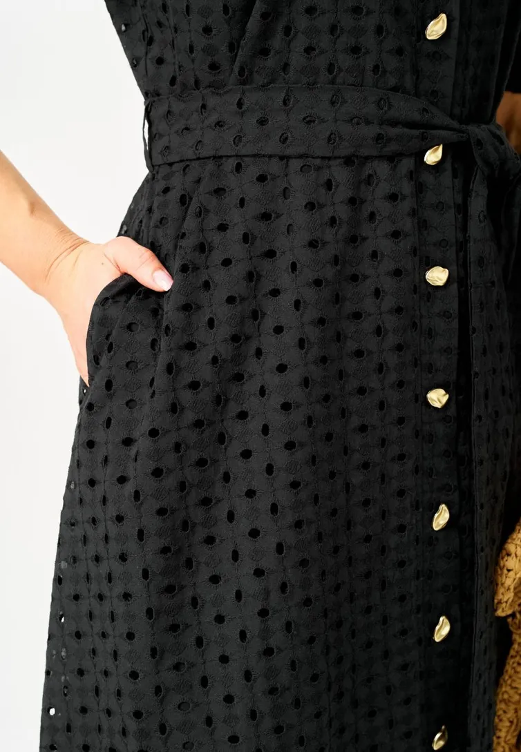 Sukienka Ava fashion #M-187 chernyj