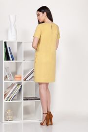 Dress Ivelta plus #1690 zheltyj