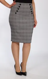 Skirt Klever 0389 kletka