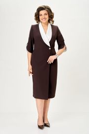 Платье Anastasia MAK арт. 1308 коричневый