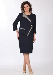 Sukienka Vilena-fashion #863 temno-sinij
