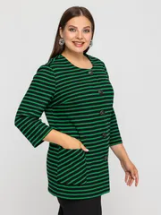 Sweter Avila #0965 zelenyj