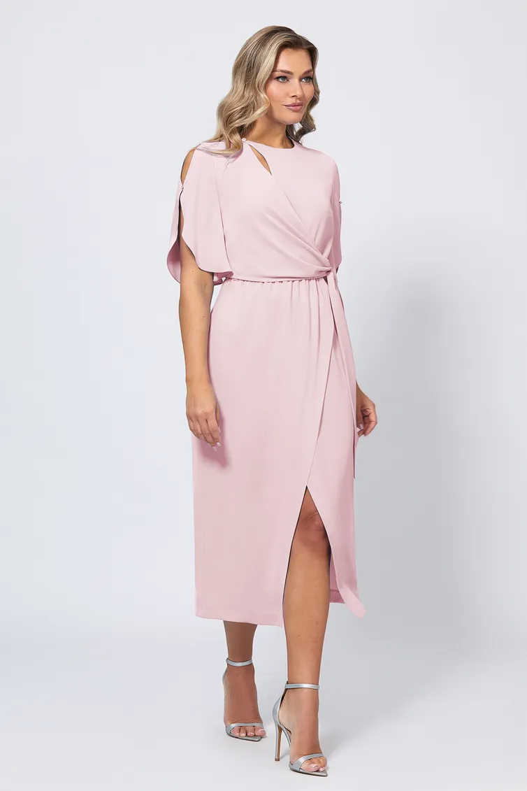 Dress BAZALINI #5059 nezhno-rozovyj