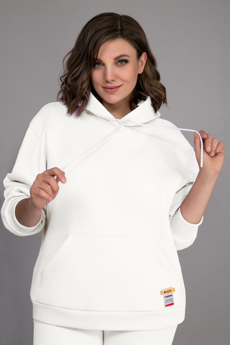 Худи INVITE арт. 1031 светло-молочный