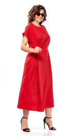 Dress Ольга Стиль S1019 krasnyj