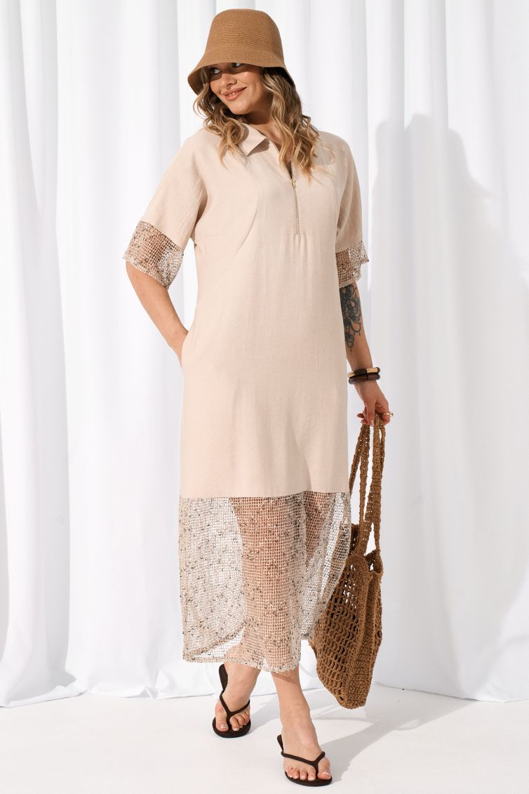 Платье AMUAR арт. 1113 беж