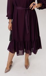 Dress Anelli Laurel 1635 cvet chernosliva