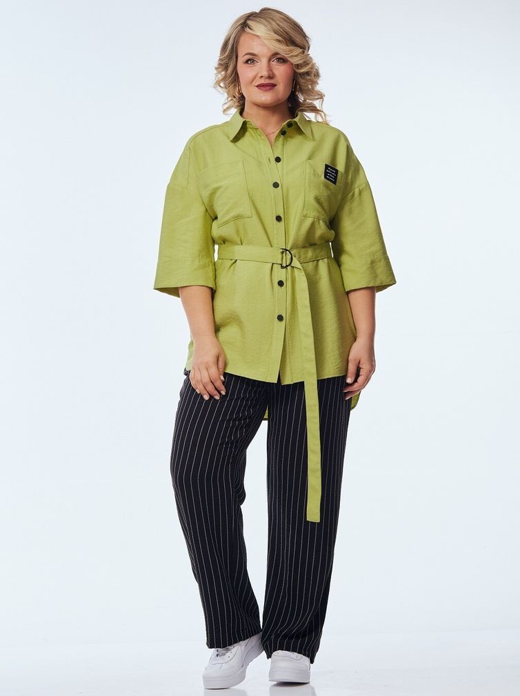 Комплект OVERYOU арт. 248/1 фисташка с черно-белым