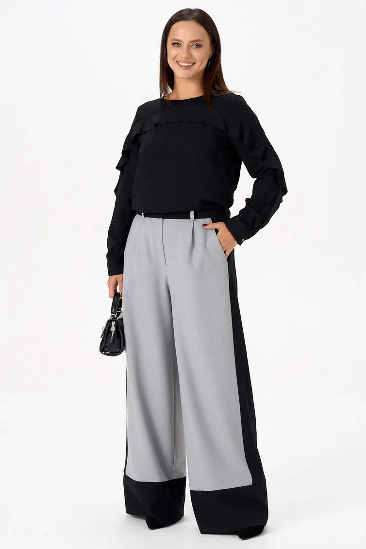 Spodnie Liona Style #0976 seryj