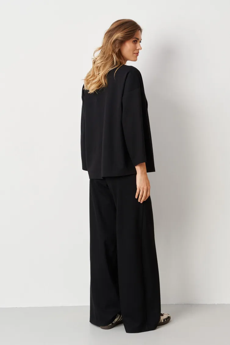 Trousers Panda #123360 chernyj