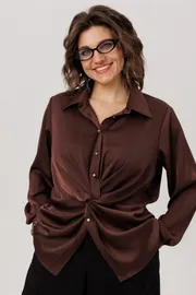 Bluzka Anelli Laurel #1791 ajs brauni