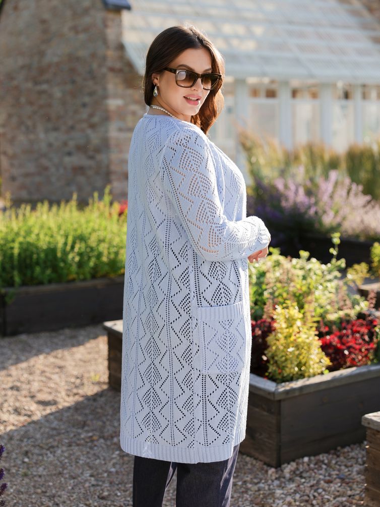 Кардиган BONADI арт. 2065 голубой