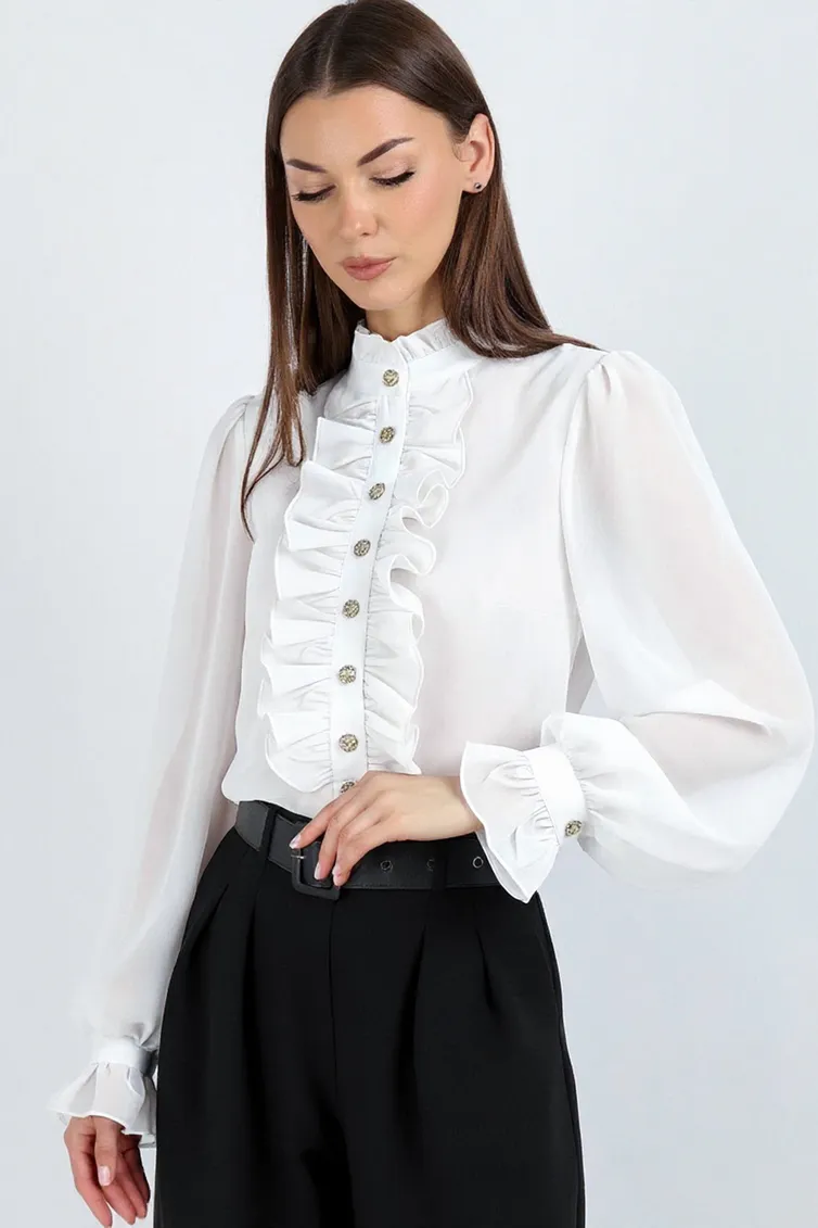 Блузка VIZAVI арт. 750.2 белый