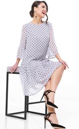 Dress DS Trend YuS-1114 (Prozrachnye namereniya, siren top)