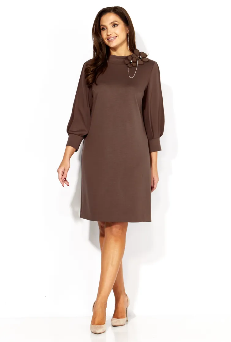 Dress TAiER #1313 shokolad