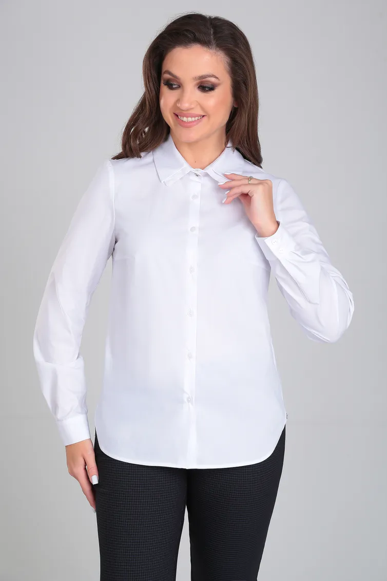 Bluzka LeNata #12916 belyj