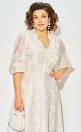 Платье Лилиана 1537 экрю