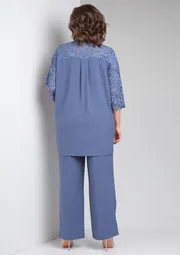 Костюм OVERYOU арт. 147 джинсовый