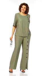 Костюм Ольга Стиль С1022 хаки