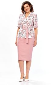 Костюм Milora арт. 1361 розовый + цветы