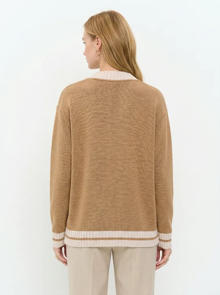 Sweter Newvay #9252-91055 karamelnyj kofe/vanil