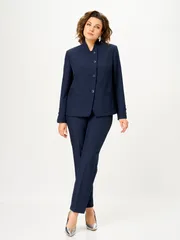 Suit Vilena-fashion #1175 sinij