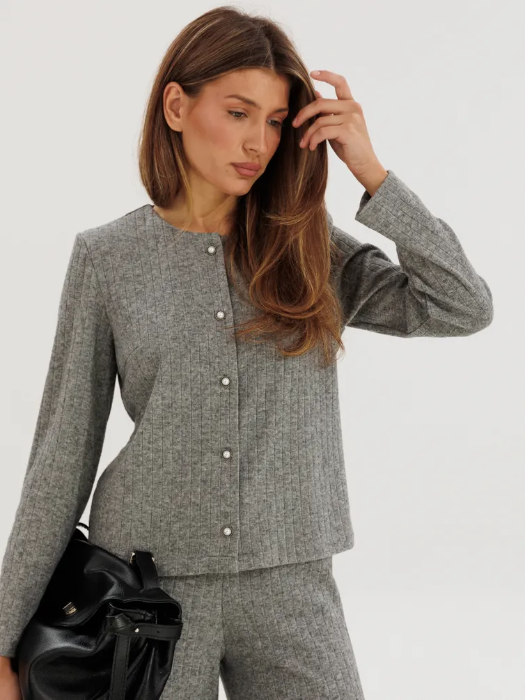 Sweter the name #2573 seryj