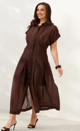 Платье Alta Moda 1091 коричневый
