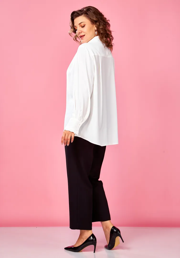 Bluzka Ava fashion #M-134 molochnyj