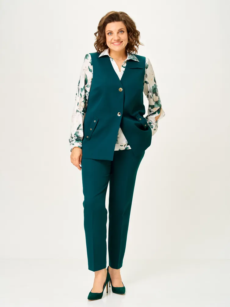 Garnitur Vilena-fashion #1146 izumrud