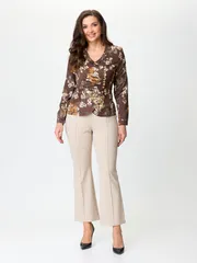 Trousers nika.pl #0502202 Sigma-22 bezhevyj