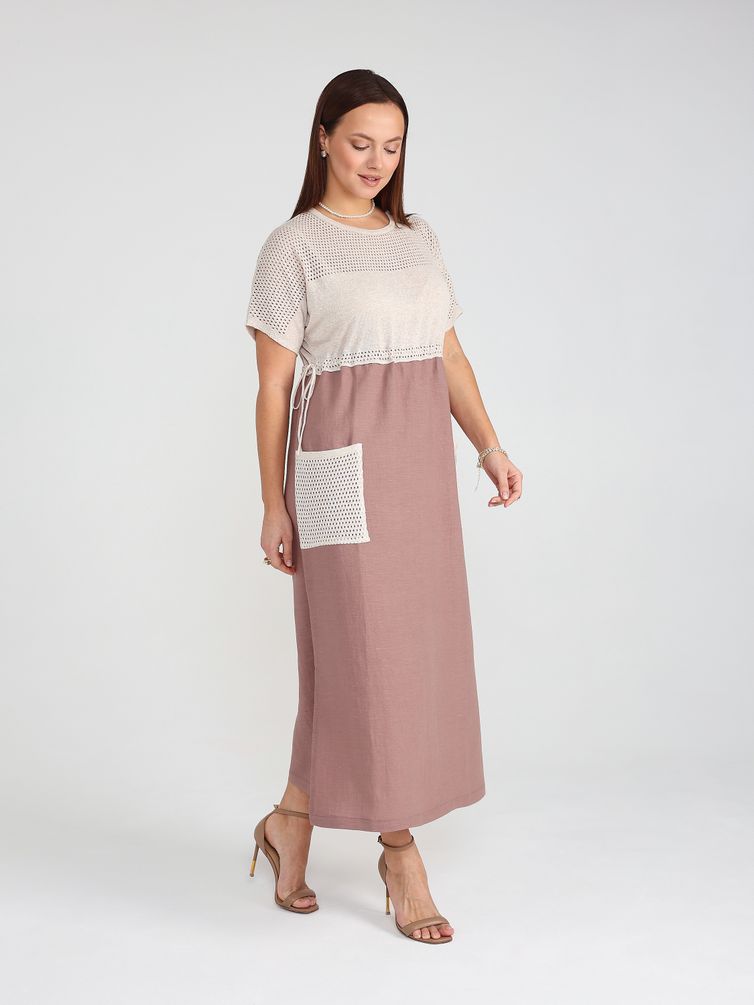 Sukienka BONADI #1964 kapuchino