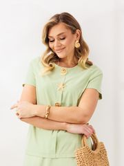 Костюм Мублиз арт. 333 фисташка