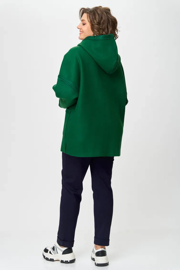 Полупальто Michel Chic арт. 360 зеленый