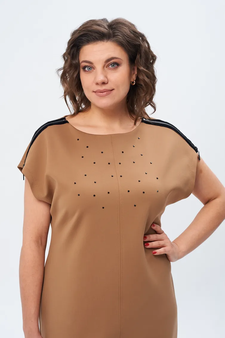 Sukienka Michel Chic #2174 bezhevyj