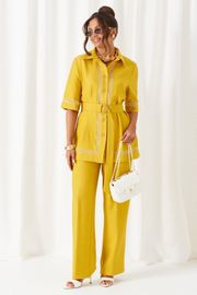 Костюм Beautiful & Free арт. 6461 горчица