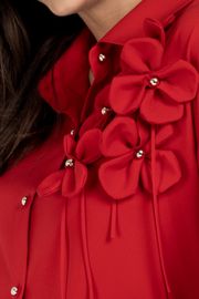 Blouse VIZAVI #810 krasnyj
