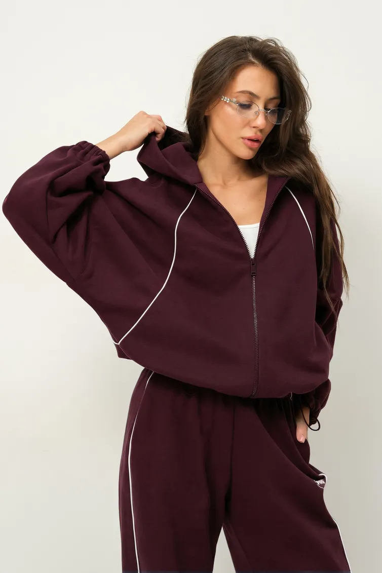 Garnitur Pirs #6507 marsala