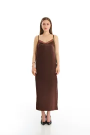 Dress Elema #5K-2620 shokolad 164