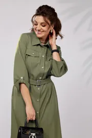 Платье LS арт. 3768 оливковый