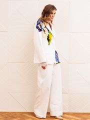 Костюм GIZART арт. 5377 молочный с цветком