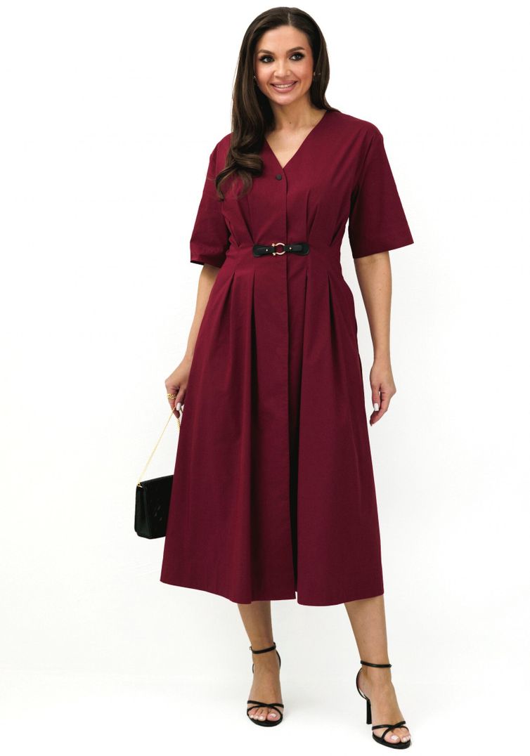 Платье Panda арт. 122680 бордовый